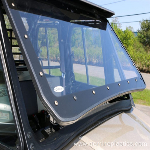 PC windshield double hard coated polycarbonate sheet